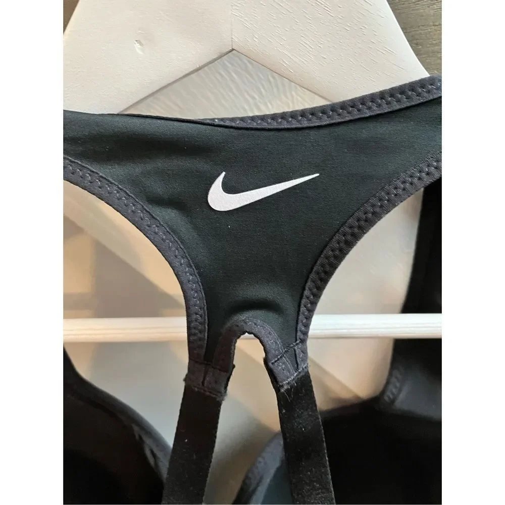 Nike Black Dri-Fit Extra Support Sports Bra sz L Cup A-C NWT
